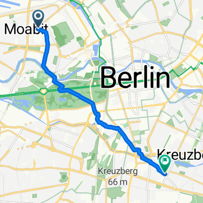 Birkenstraße, Berlin nach Blücherstraße, Berlin