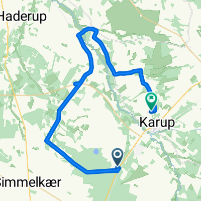 Gedhus, Karup J to Stadionvej, Karup J