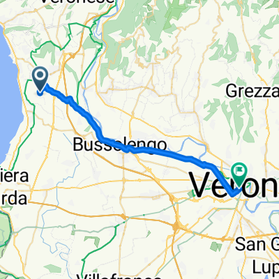 Strada Castelletto, Bardolino nach Via Daniele Manin, Verona