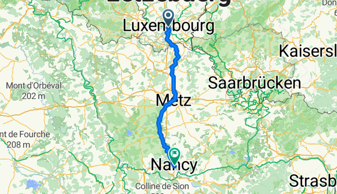 Luxembourg - Nancy