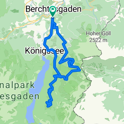 Vom Königssee auf Gotzenalm und Jenner