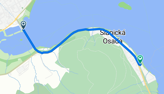 Nábrežie do Námestovo