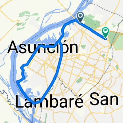 Avenida Primer Presidente, Asunción a Teniente Primero Mónico Candia, Asunción