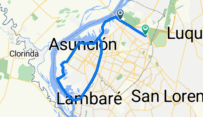 Avenida Primer Presidente, Asunción a Teniente Primero Mónico Candia, Asunción