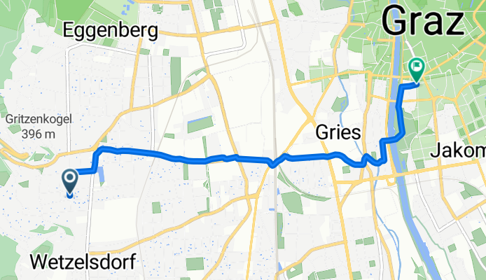 Josef-Posch-Straße, Graz nach Keesgasse, Graz