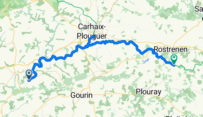 Châteauneuf-du-Faou - Rostrenen