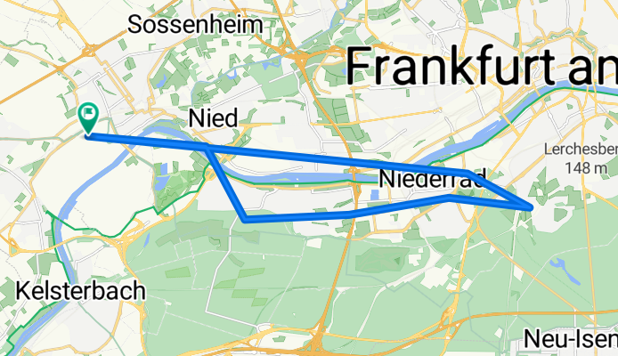 30km Grüngürtel-Runde ab Höchst