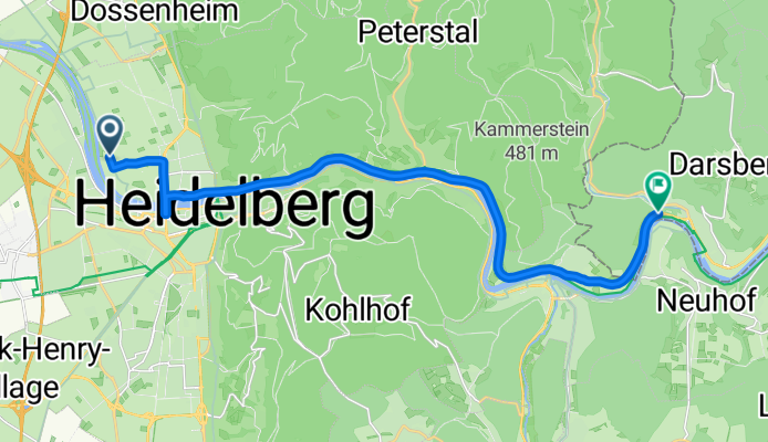 Eppelheim - Neckarsteinach