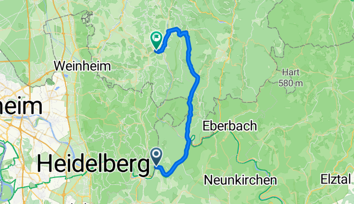 Neckarsteinach - Wald-Michelbach