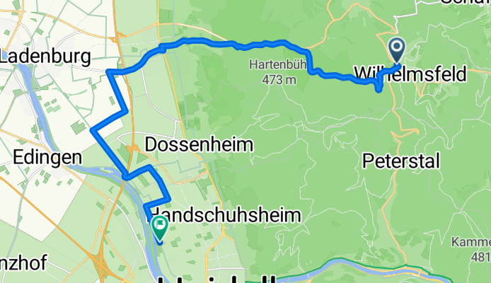 Wilhelmsfeld - Eppelheim