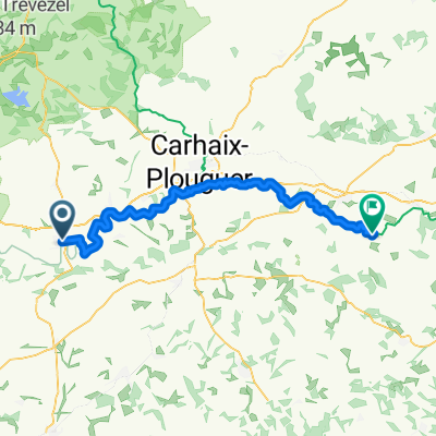 Châteauneuf-du-Faou - Carhaix-Plouguer