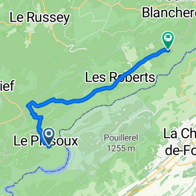Le Russey - La Chaux-de-Fonds