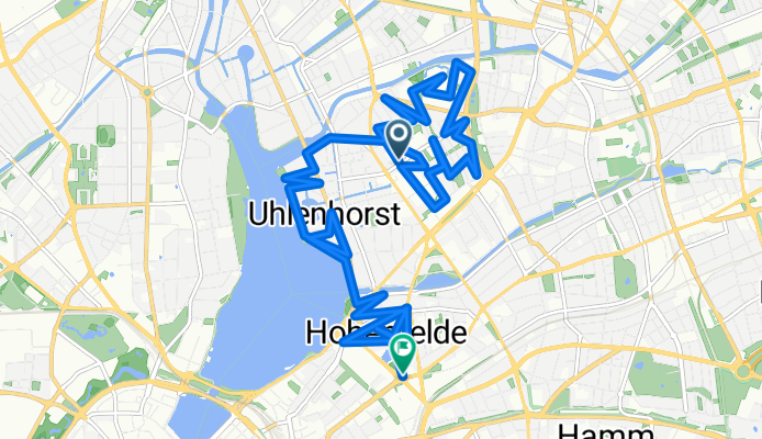 Humboldtstraße, Hamburg nach Lübecker Straße, Hamburg