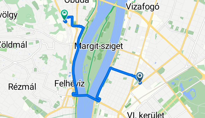 Lehel utca to Bécsi út 96/B