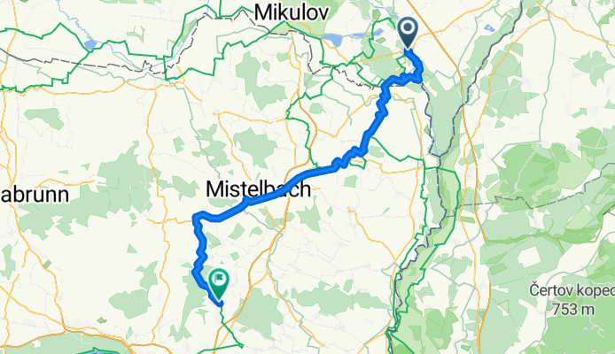 Pod Zámkem 2881/5 do Landstraße