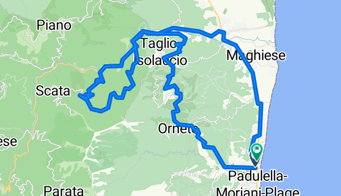 Route in Santa-Lucia-di-Moriani