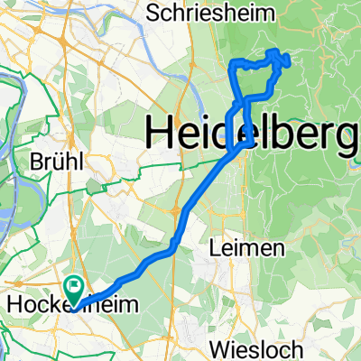 Mittlere Mühlstraße, Hockenheim nach Mittlere Mühlstraße, Hockenheim