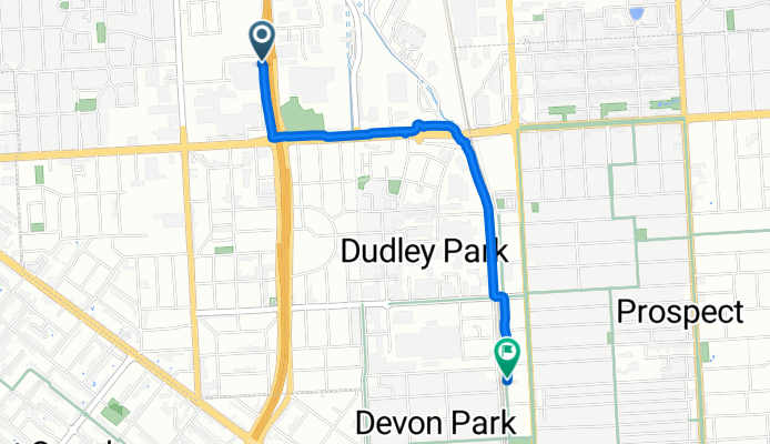 City of Port Adelaide Enfield, Regency Park to Devonport Tce, Prospect