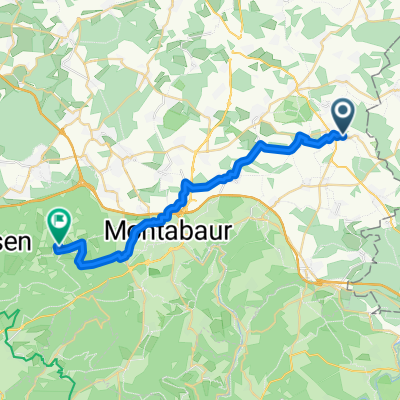Hahmbühl, Molsberg nach Dernbach