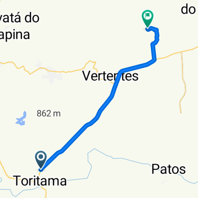 De PE-090 a RUA CATUAÍ