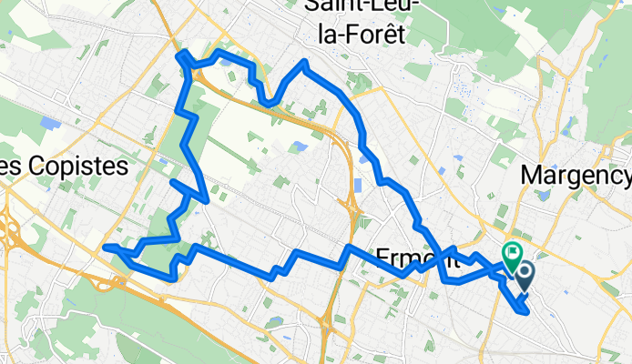 Avenue de la Liberté, Eaubonne à Avenue de la Liberté, Eaubonne