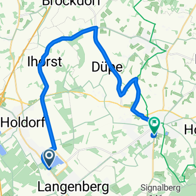 Hinter dem Esch nach Bussardweg