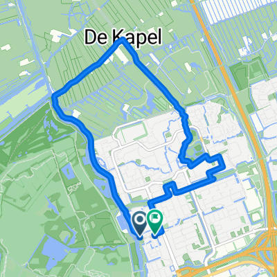 Route in Vlaardingen
