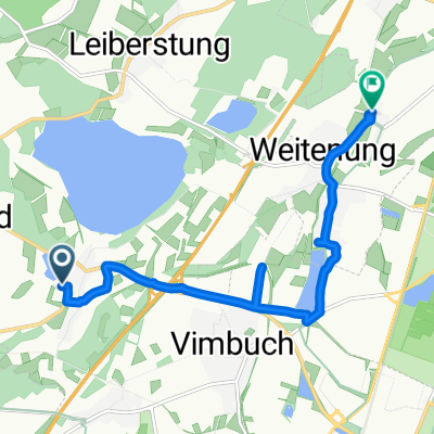 Campingstraße nach Bürdunger Straße