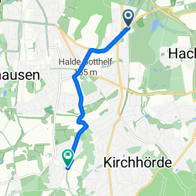 Am Rombergpark, Dortmund to Schneiderstraße, Dortmund