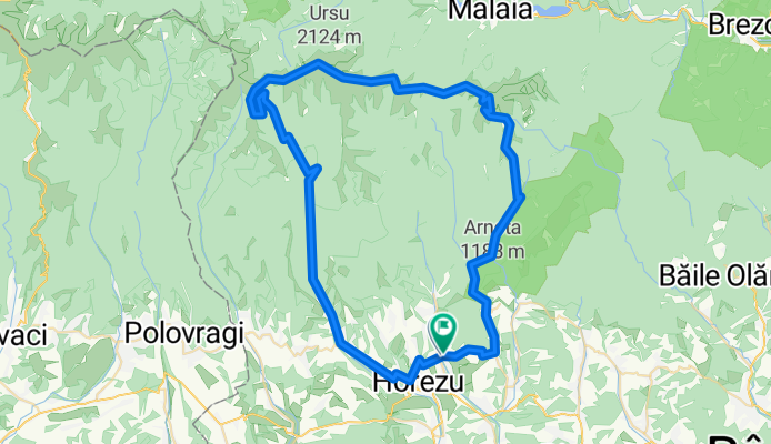 _Romanii de Jos - Saua Zmeuret - Vf Ursu - L. Balota - Vaideeni