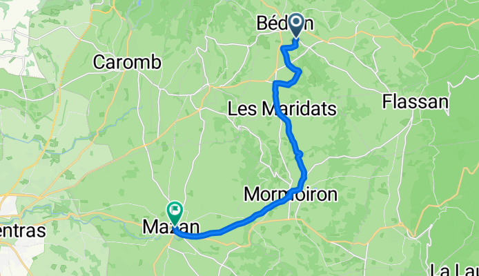 Allée des Cistes nach Avenue de l'Europe