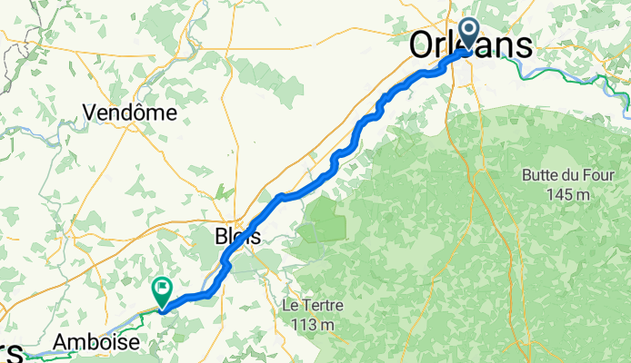 Orléans - Chaumont-sur-Loire