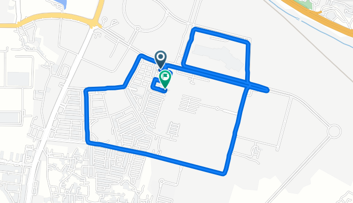 Jalan Ganesha Boulevard to Jalan Ganesha Boulevard