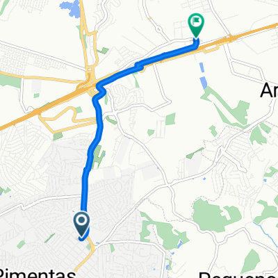 Rua João de Faria, Guarulhos a Rua Marinaro, Guarulhos