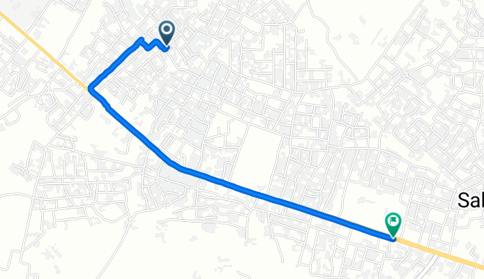 57HW+J4 to Ayetoro Road