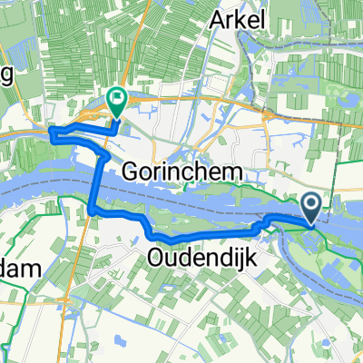 Poederoijen nach Van Hogendorpweg, Gorinchem