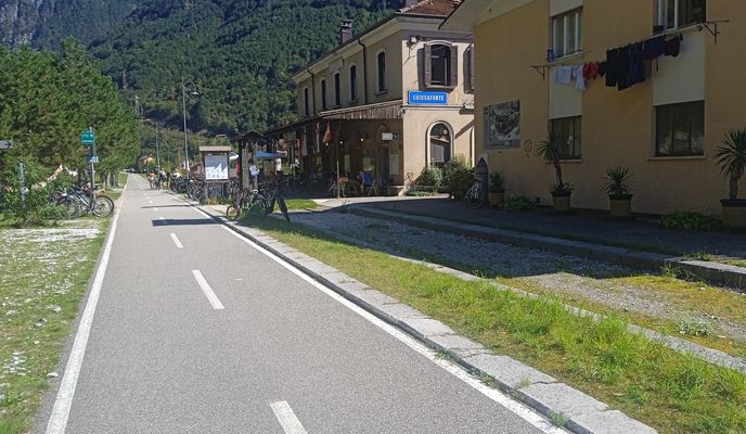 Photo 1 of the Bikemap route "Via Cavour to Via Marconi" Photo 1 of the Bikemap route "Via Cavour to Via Marconi"