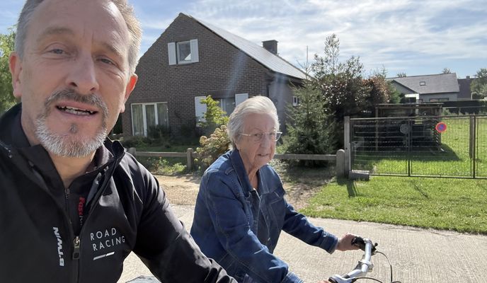 Foto 1 der Bikemap-Route "Kievithof, Lochristi naar Kievithof, Lochristi"