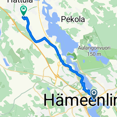 Arvi Kariston katu, Hämeenlinna do Tallitie, Parola