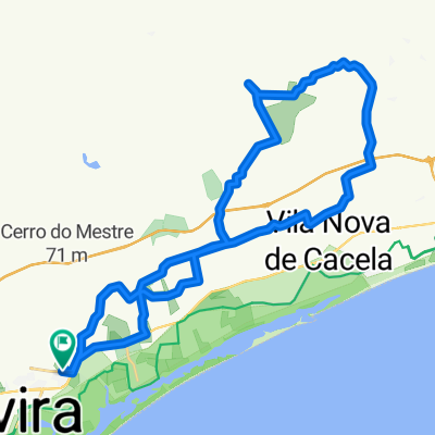 Rua da Cruz Vermelha Portuguesa, Tavira to Rua da Cruz Vermelha Portuguesa, Tavira