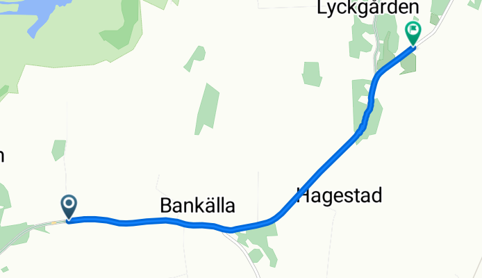 Länsväg O 2939, Väring to Länsväg O 2939, Tidan