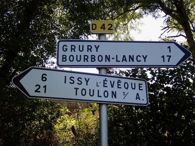 Bourbon-Lancy to Toulon-sur-Arroux