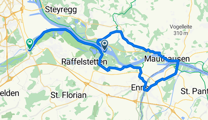 Luftenberg an der Donau nach Panholzerweg, Linz