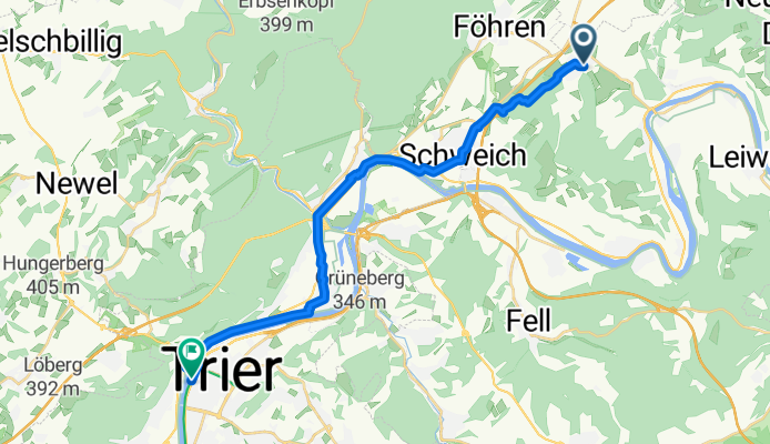 Bekond nach Irminenfreihof, Trier
