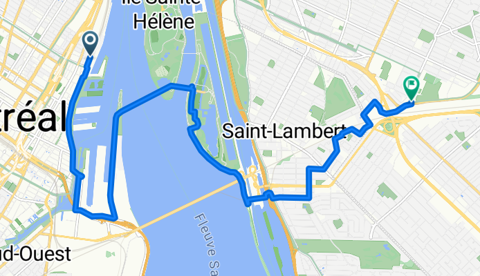 Rue Port-de-Québec, Montréal à Boul Nobert, Longueuil