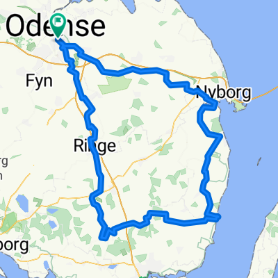 Lindeallé, Odense M to Lindeallé, Odense M