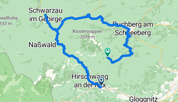 Schloßplatz nach Hochschneeberg 3-5