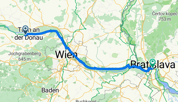 Tulln - Bratislava