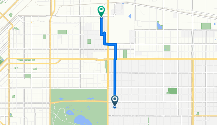 Albion Street to East 40th Avenue
