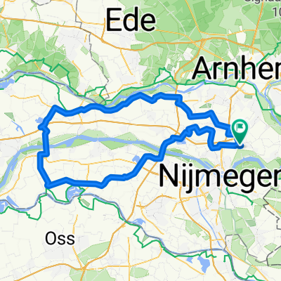 88Km Rondje van benMolenwei, Bemmel naar Leemkuilselaan, Bemmel